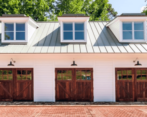 Garasi Model Triple twins storage (White Woods)