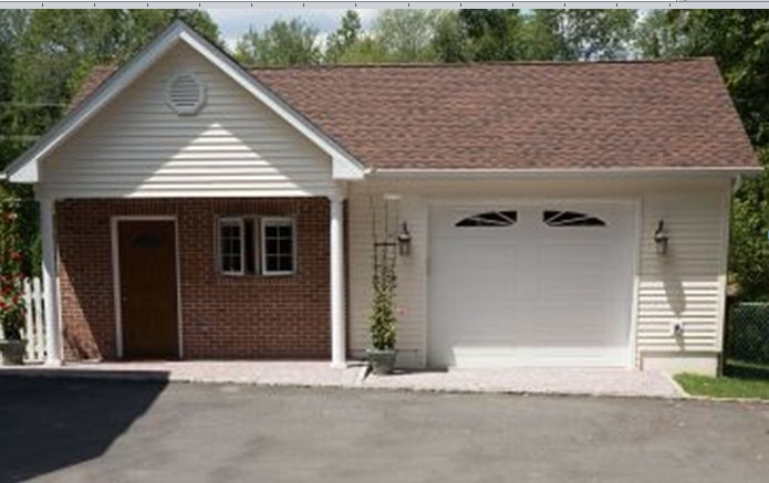 Desain Garasi Side room single