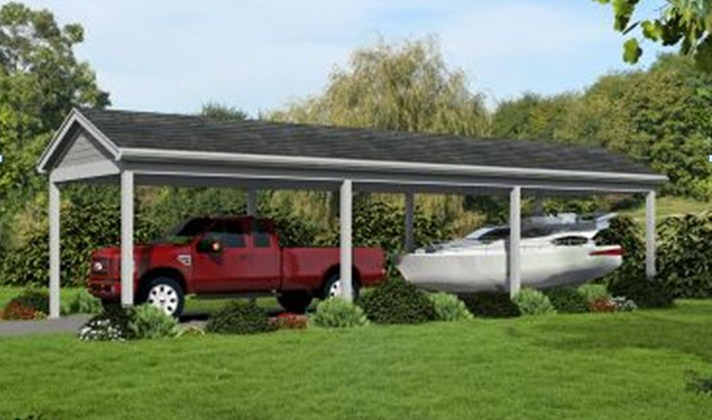 Garasi Terbuka Long House