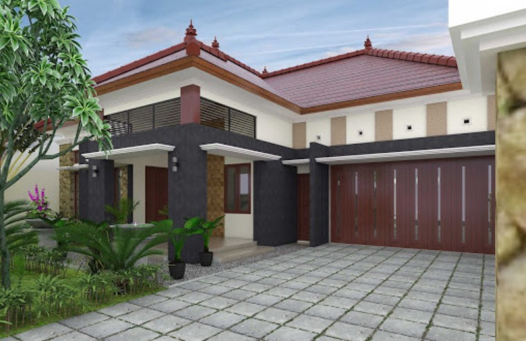 Model Garasi Mobil Tertutup