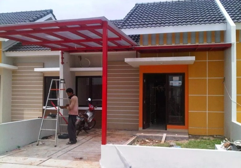 Desain teras carport