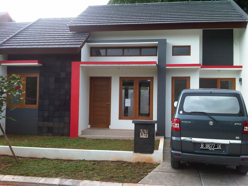 Garasi Mobil Minimalis Rumah tipe 45