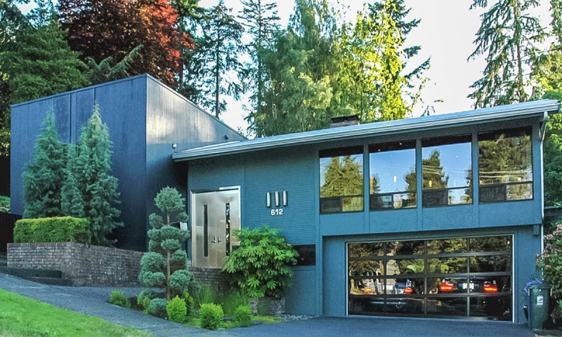 Desain garasi rumah Garasi kaca