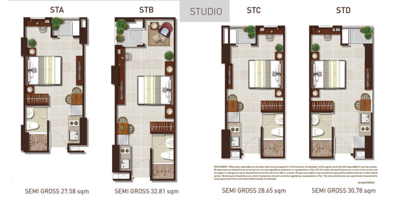 Foto Desain Interior Apartemen 2 Bedroom