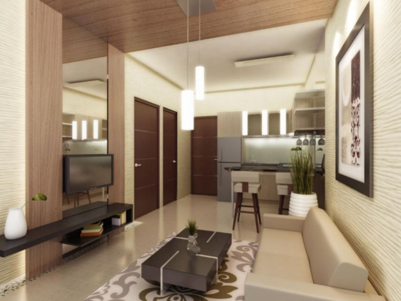 Gambar dan Foto Desain Interior Apartemen 2 Bedroom