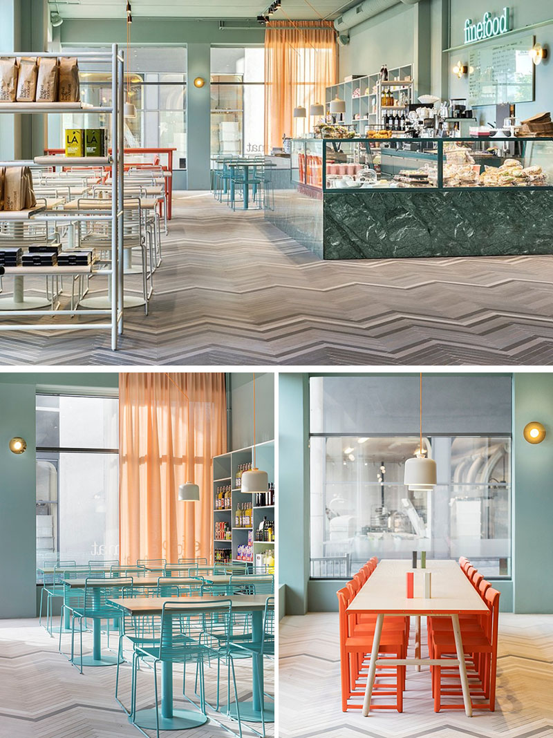 Referensi Desain Interior Cafe Ruko