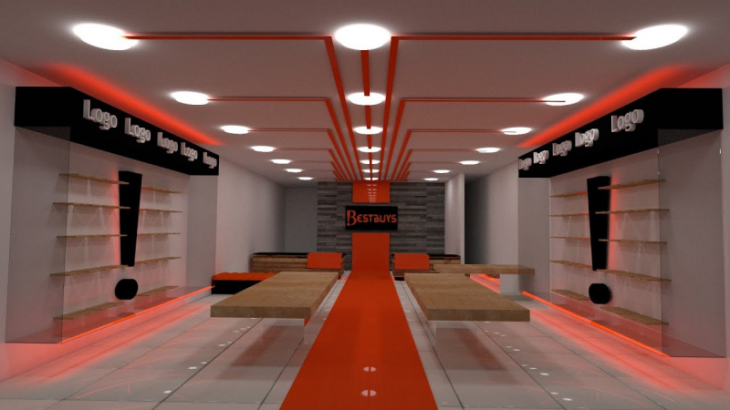 Desain Interior Ruko 2 Lantai Ukuran Kecil