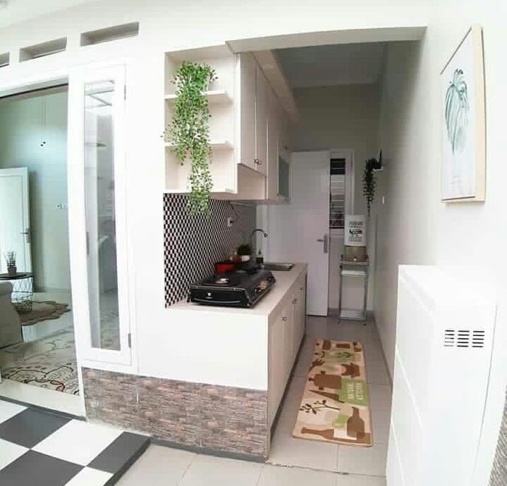 Desain Interior Ciptakan ruangan dari pertemuan dua dinding