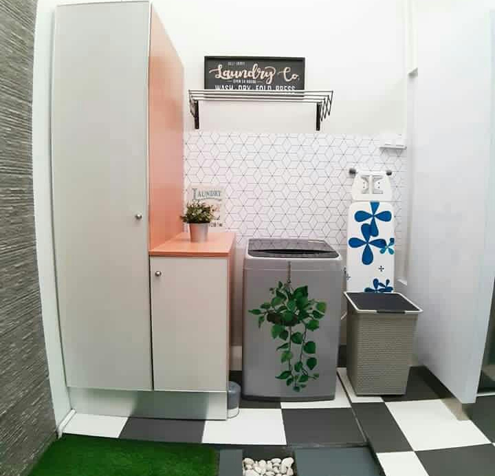 Desain Interior Memanfaatkan Lorong sempit untuk perabotan