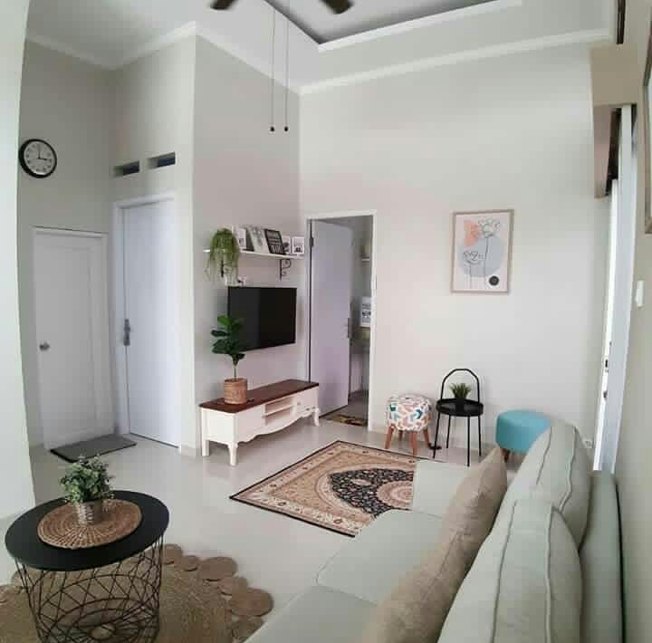 Desain interior Memanfaatkan setiap lekuk ruangan