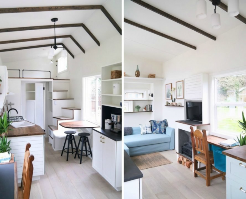 Desain Interior Rumah Mungil Elegan