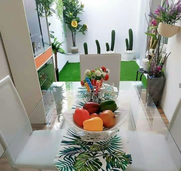 Desain Interior Tambahkan suasana hijau