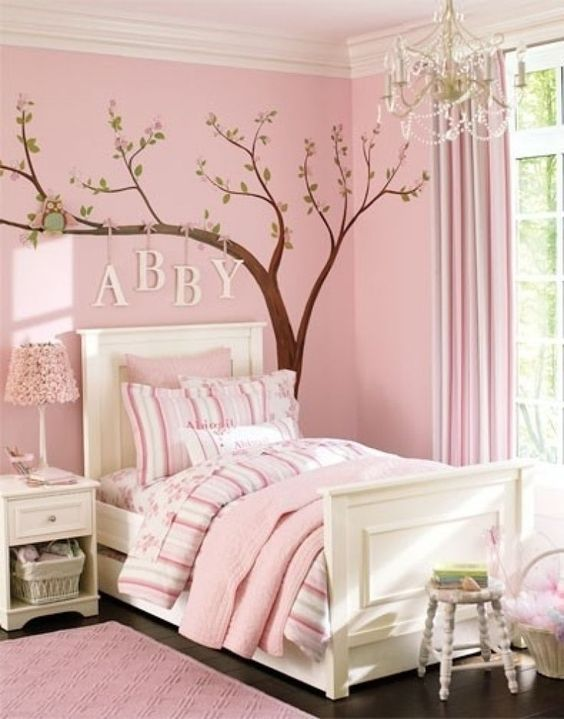 Kamar Anak Berawarna Pink
