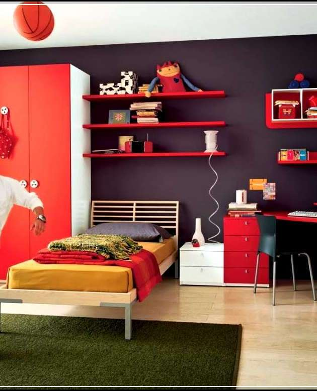 Kamar Anak Laki-Laki Sporty