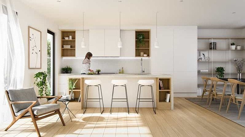 Desain Dapur gaya Nordic