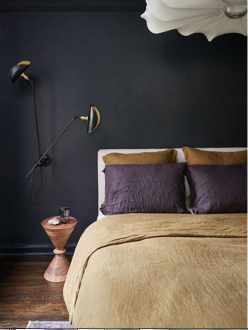 Desain Interior Kamar Nuansa Gelap