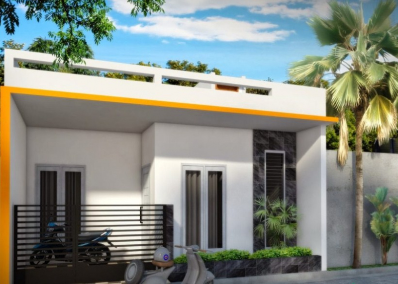 Contoh Rumah 1 Kamar Tidur