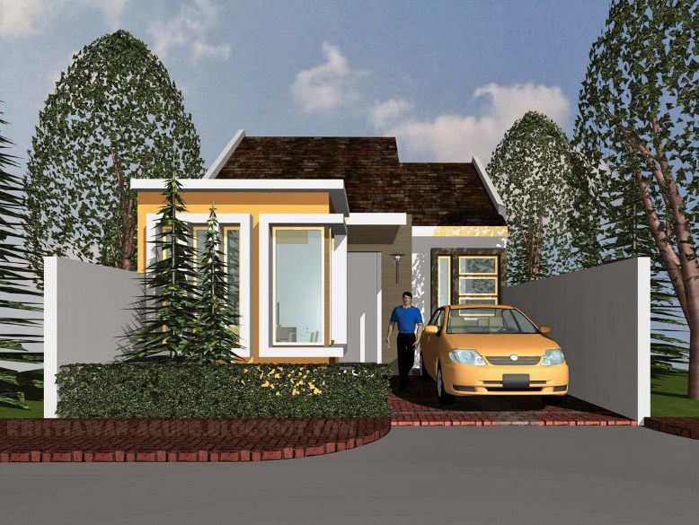 Desain Rumah 1 Kamar Minimalis