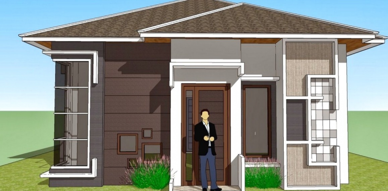 Sketsa Rumah 1 Kamar