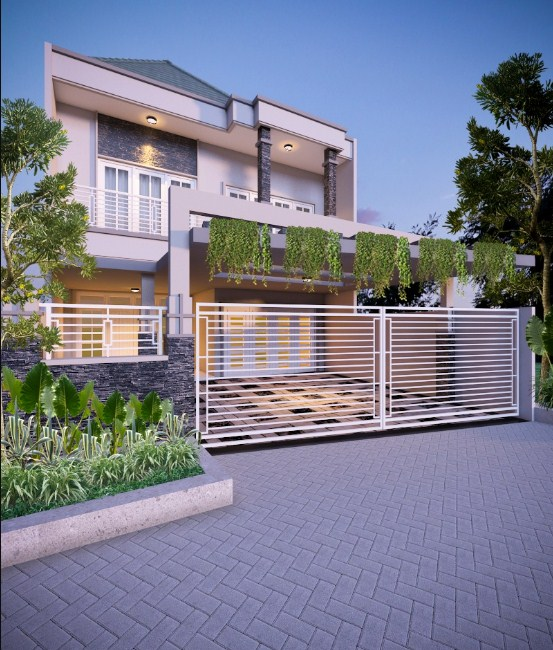 Desain Rumah 2 Lantai Modern 2020 Mewah