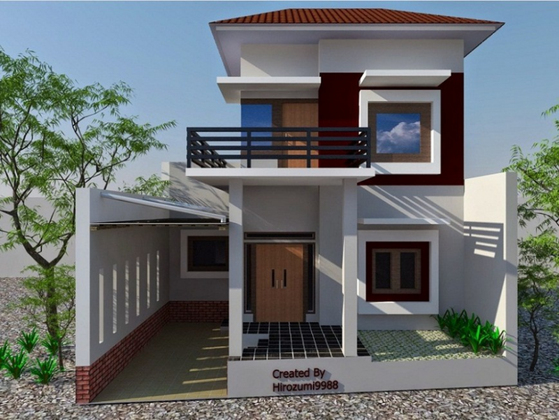 Desain Rumah 2 Lantai Modern 2020 Terbaru