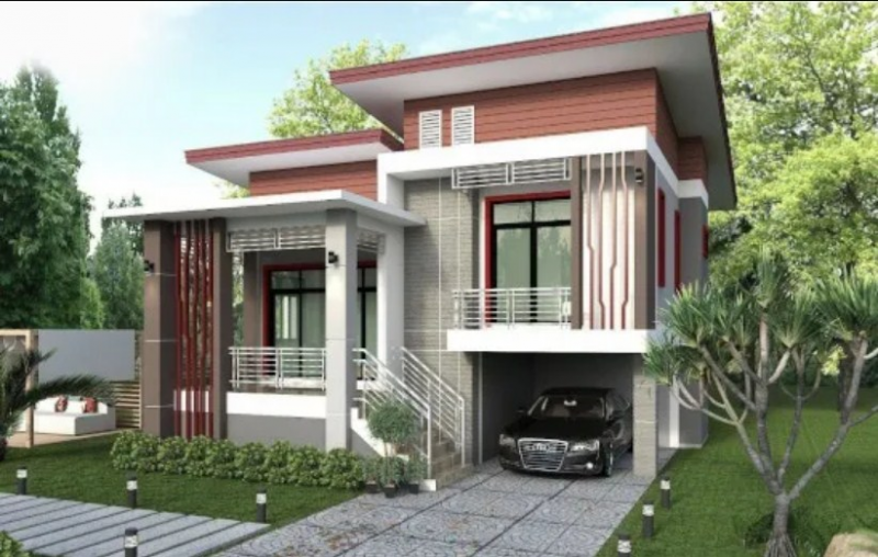 Desain Rumah 2 Lantai Modern 2020