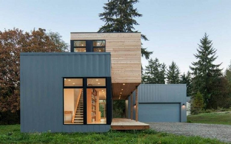 Desain Rumah 2 Lantai Modern dengan Tampilan rumah yang mungil