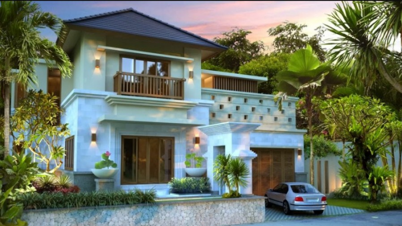 Desain Rumah 2 Lantai Modern Mewah
