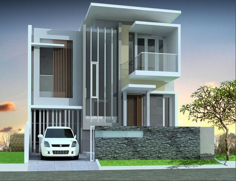 Desain Rumah 2 Lantai Modern Terbaru