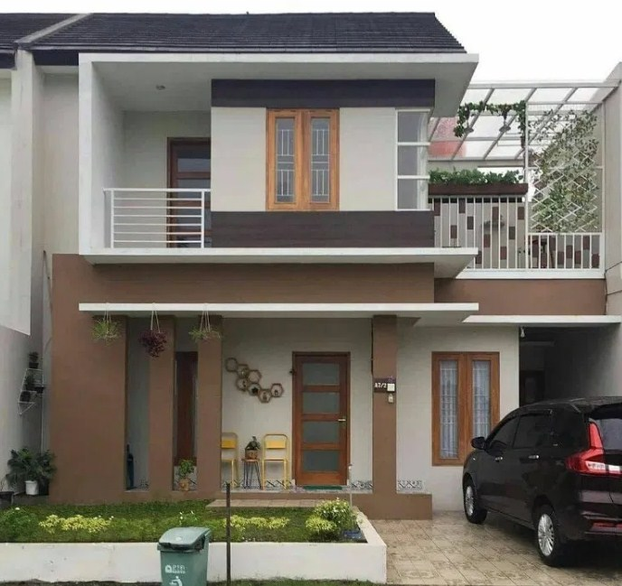 Desain Rumah 2 Lantai Minimalis Elegan