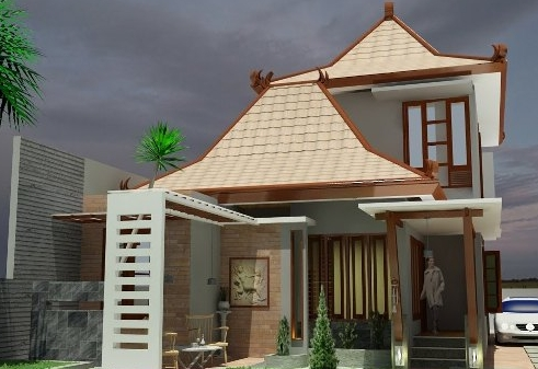 Desain Rumah 3 Lantai Gaya Tradisional