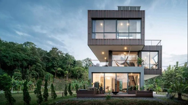 Desain Rumah 3 Lantai Unik