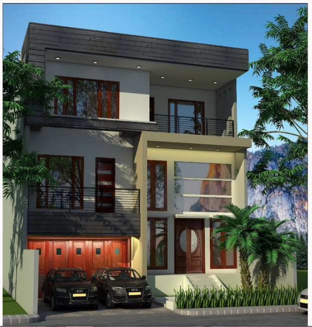 Desain Rumah 3 Lantai
