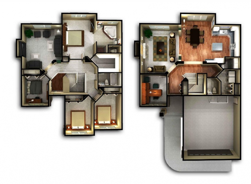 Desain Rumah 5 Kamar Mewah 2 Lantai