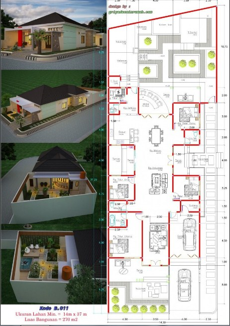 Desain Rumah 5 Kamar Terbaru