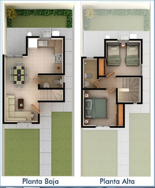 Desain Rumah 4x6 2 Lantai Terbaik