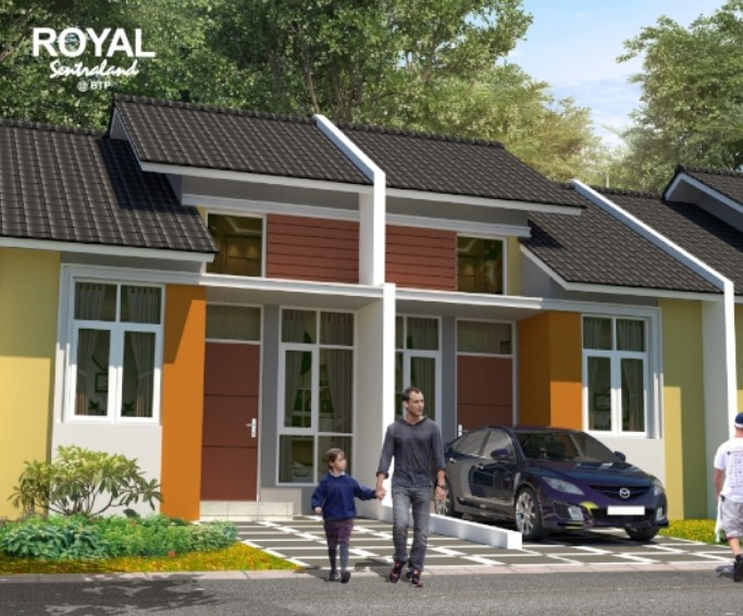 Desain Rumah 5x12 Perumahan