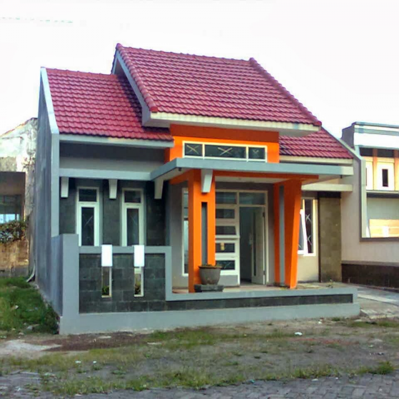 Rumah 5x12 minimalis yang sedang trend