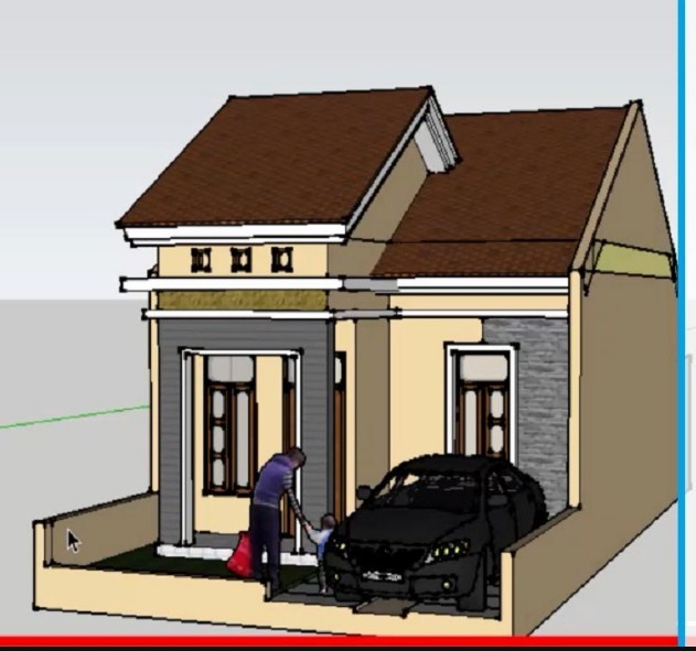 Gambar Desain Rumah 6 x 10