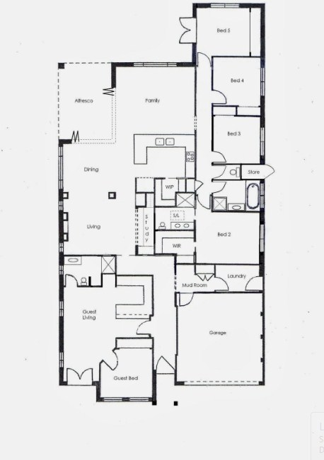 Sketsa Desain Rumah 6 x 10