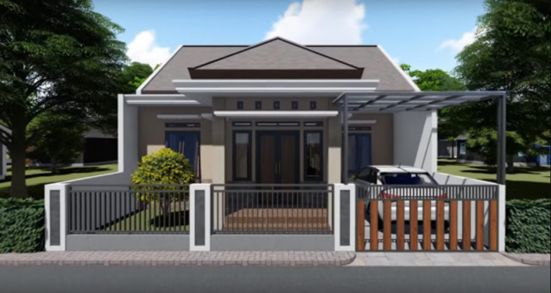 Contoh Desain Rumah 7 x 12