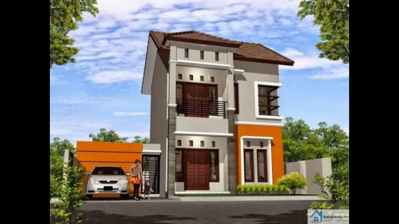 Desain Rumah 8 x 10 modern minimalis