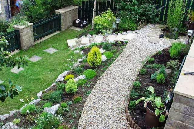 Desain Taman di depan rumah untuk Rumah 8 x 10