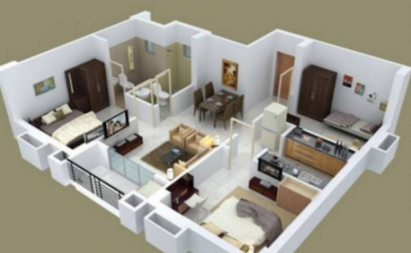 Inspirasi Desain Rumah 8 x 10