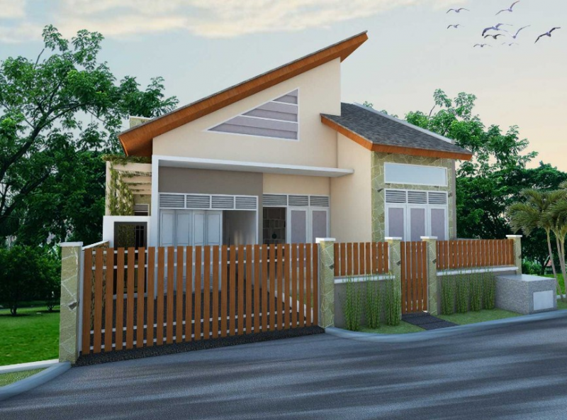 Desain Rumah 6x10 Elegan