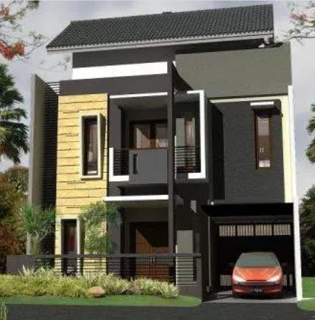 Desain Rumah 6x15 Mewah