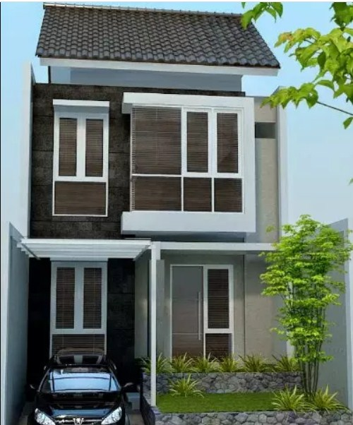 Desain Rumah 6x15 Terbaik