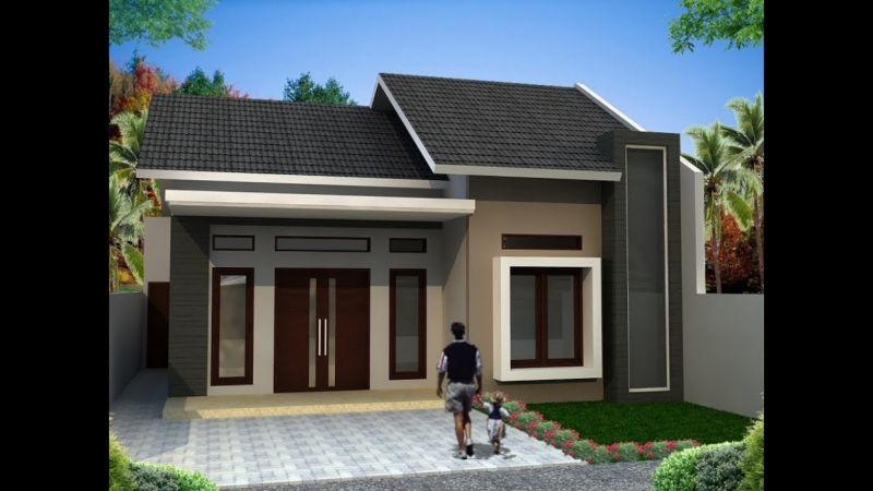 Desain Rumah 8x8 Minimalis Sederhana