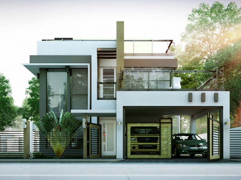 Desain Rumah 8x8 Modern Minimalis