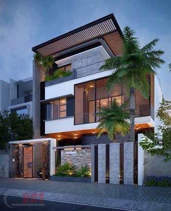 Desain Rumah Lantai Dua
